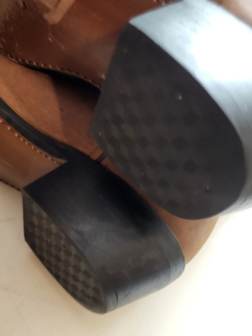 Durango Brown Men's Western Pull-On Boots, Size 9.5